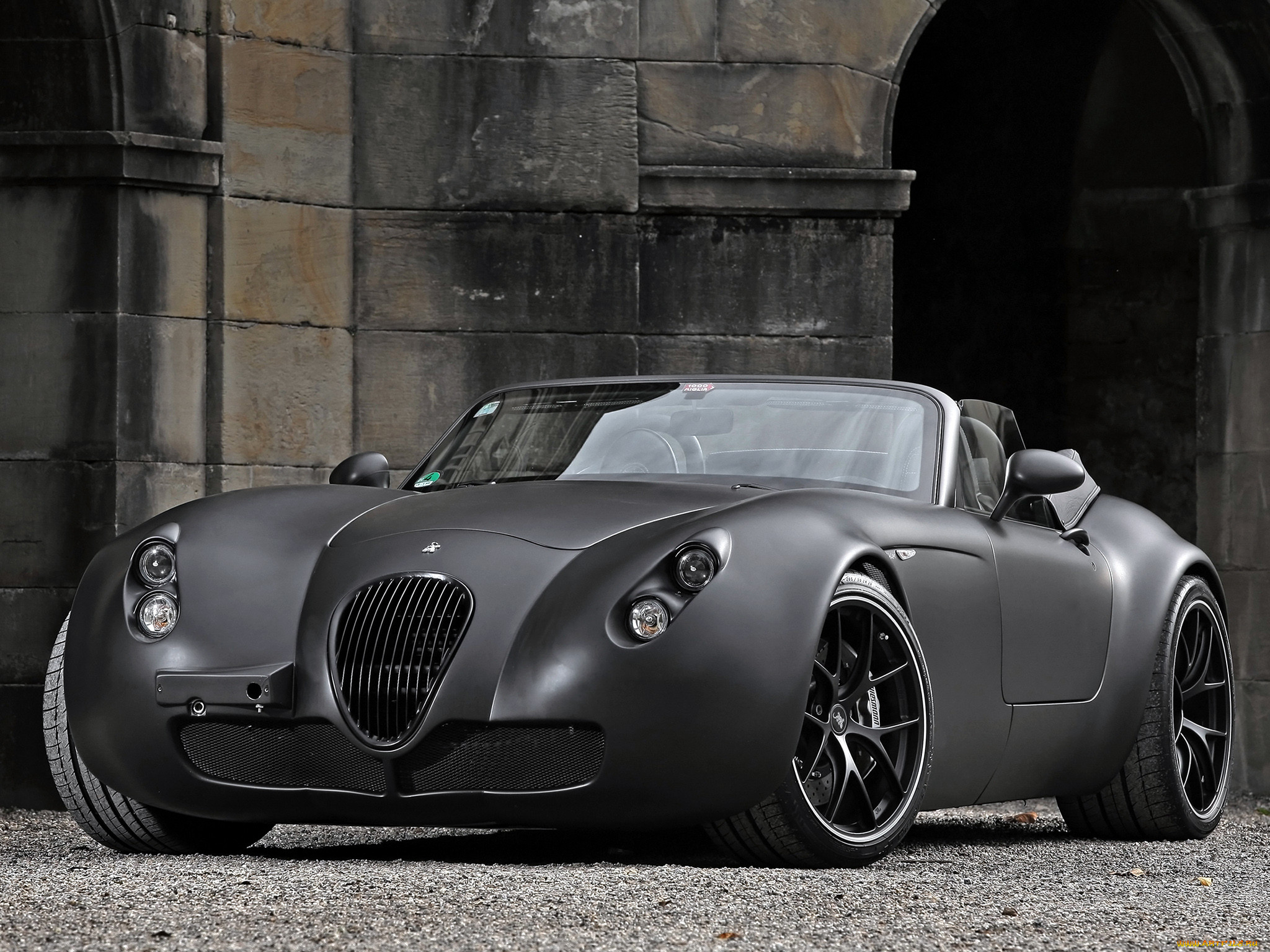 wiesmann, mf5, roadster, black, bat, 